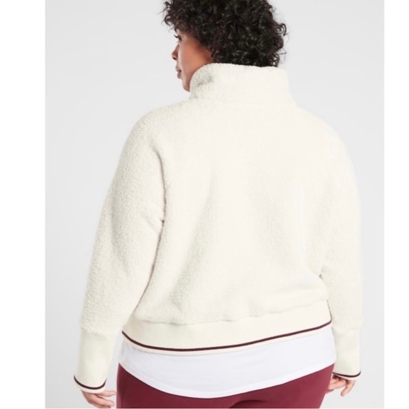 Athleta Tugga Sherpa Jacket Size 1X - Picture 2 of 12